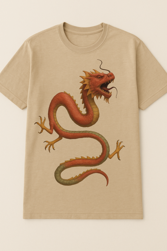 3D Rendered Dragon T-Shirt